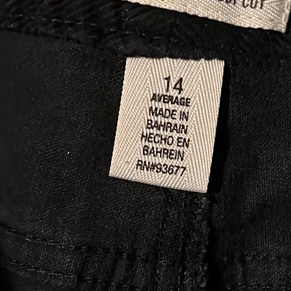 Vintage St John’s Bay Secretly Slender Boot Cut Black Cords Sz 14 - Picture 4 of 6